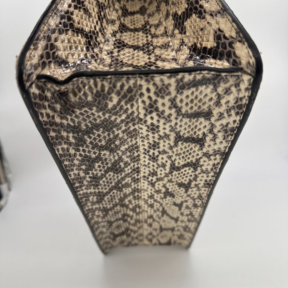 Gucci Snakeskin Small Lilith Bamboo Top Handle Bag - Picture 9 of 14